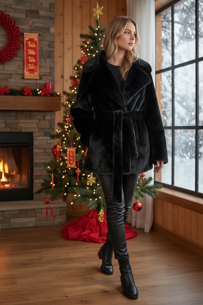 шуба черный,шуба искусственная экошуба из экомеха зима,пальто меховое louren wilton,искусственная шуба,женская шуба из экомеха