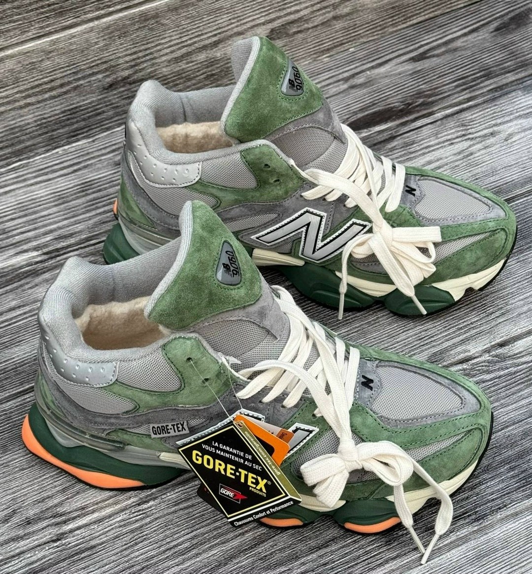 кроссовки new balance 9060,кроссовки new balance 9060 зимние,кроссовки new balance,зимние кроссовки new balance 9060 high цвет серый,зимние кроссовки new balance