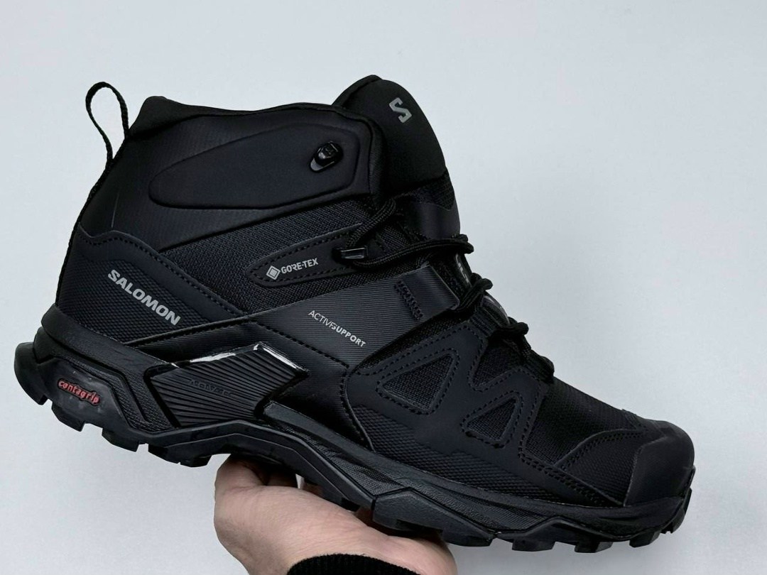трекинговые ботинки salomon x ultra 4 mid gtx,ботинки salomon x ultra 4 mid gtx,salomon x ultra mid 4 gtx,мужские ботинки salomon x ultra 4 mid gtx "green" с мехом,ботинки salomon