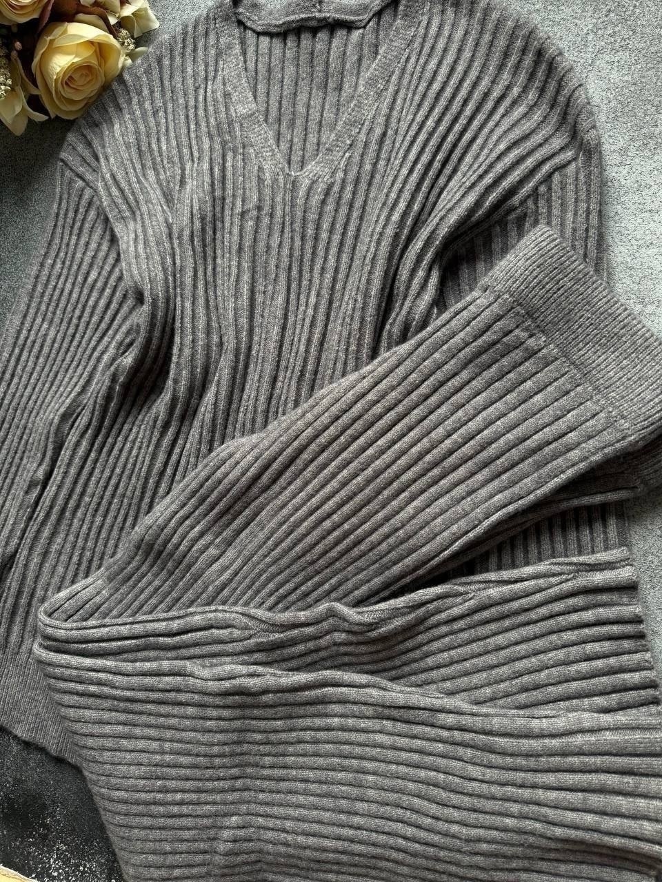 вязаные костюмы женские,вязаные костюмы,свитер и брюки,женский вязаный костюм в рубчик-лапша happyfox,вязаные брюки