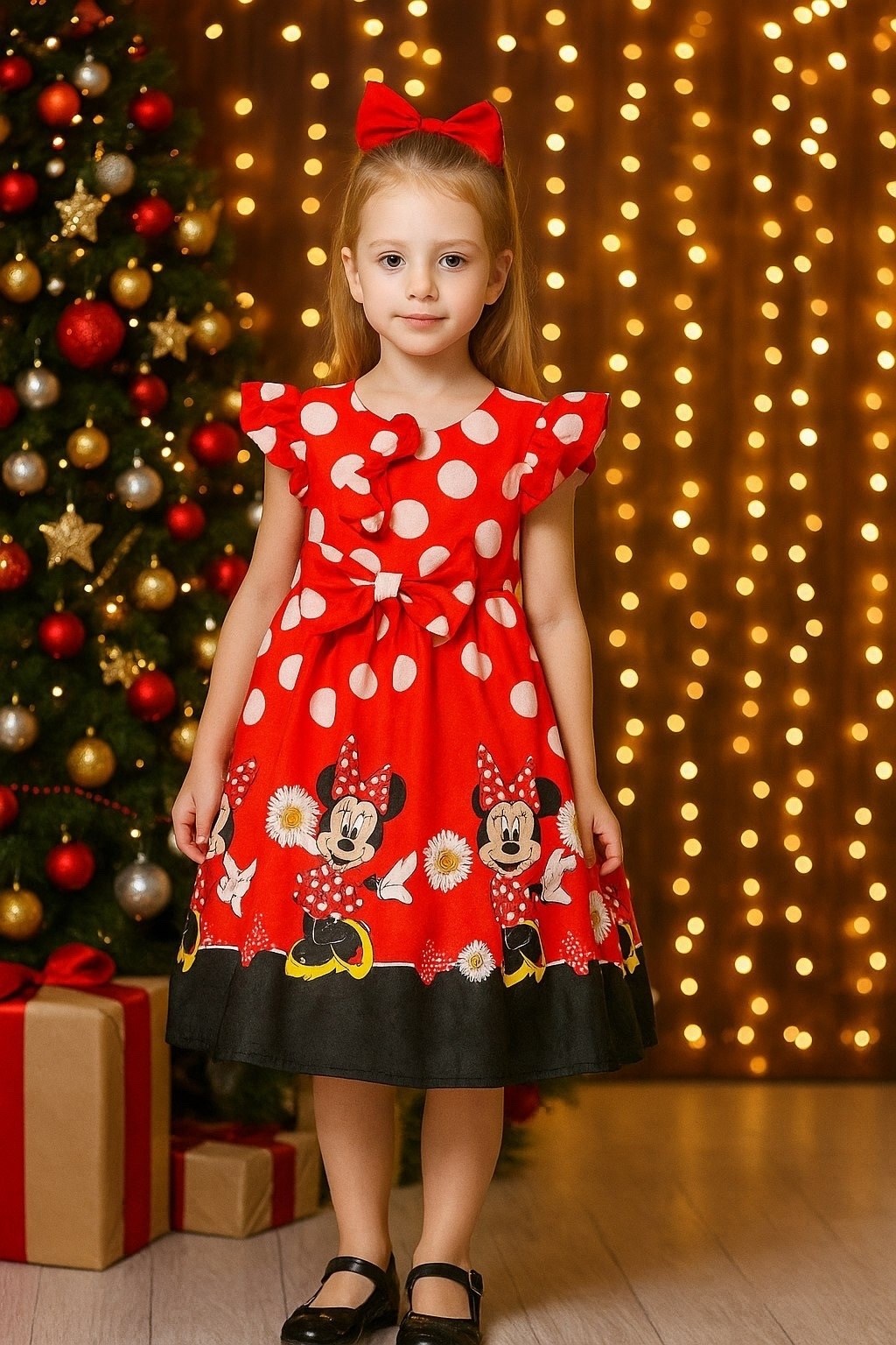 платье для девочек,платье минни маус для девочки,платье детская,детские платья,платье минни маус