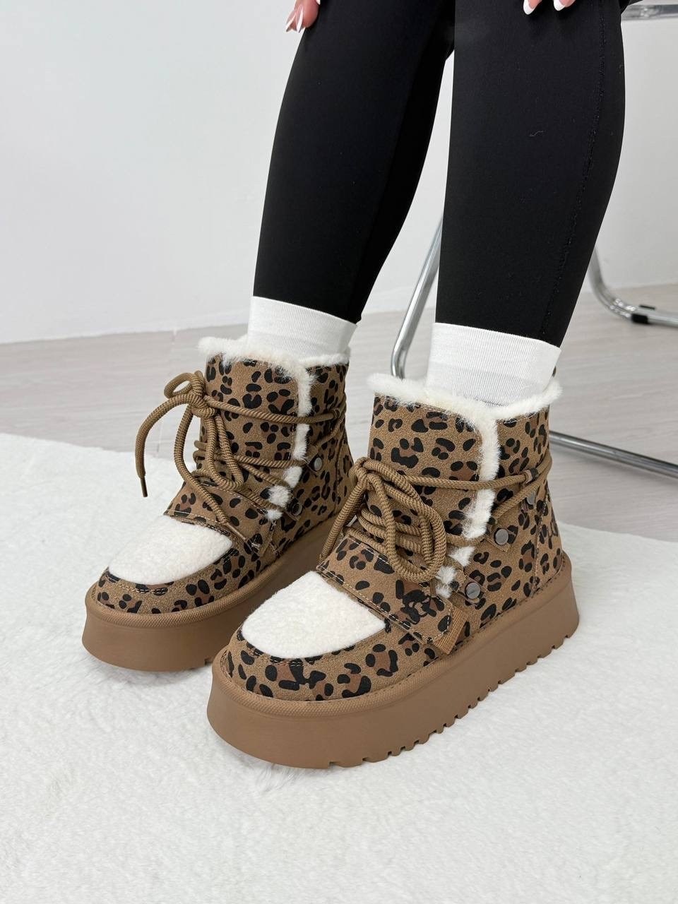 ,женские зимние угги с принтом лео,зимняя коллекция угги,женские угги,леопардовые ботинки