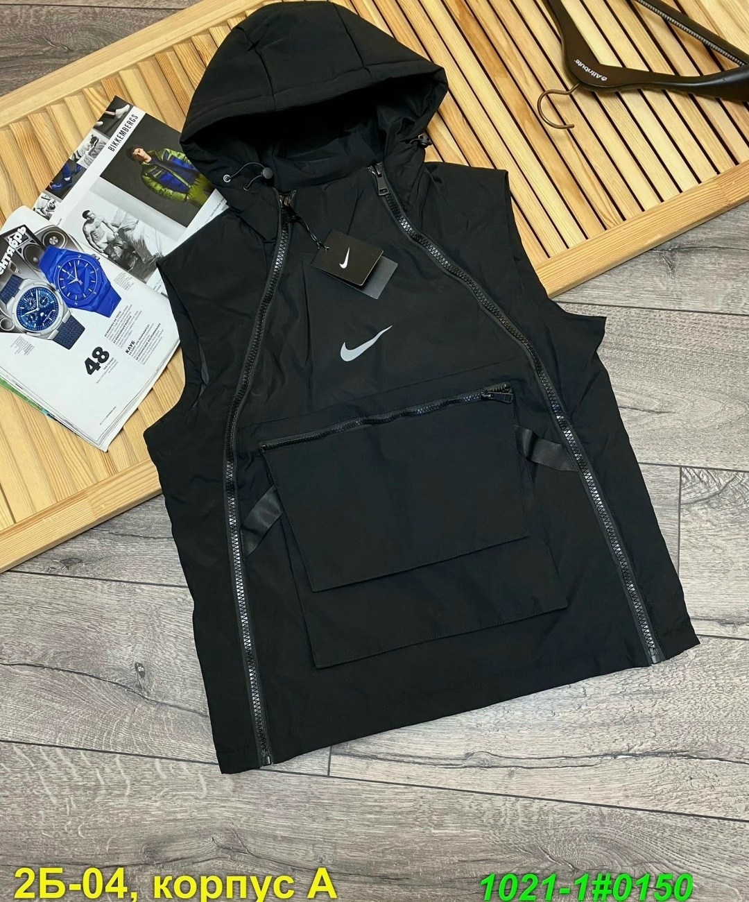 жилетка с капюшоном,жилетка nike,жилетка,жилетка мужская,жилет мужской