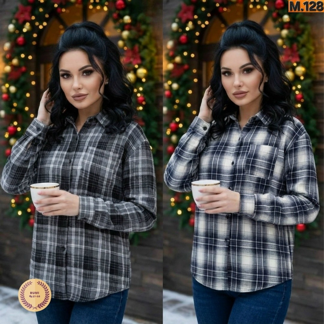 рубашка женская в клетку,рубашка женская,рубашка в клетку,рубашка теплая в клетку,женская рубашка теплая в клетку