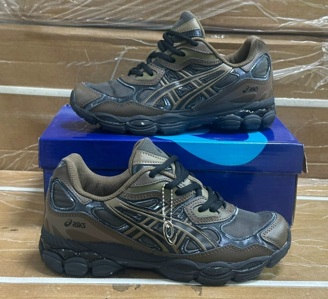 мужская  asics gel-nyc lifestyle темно коричневый,кроссовки,кроссовки asics,кроссовки гель nyc asics коричневый,кроссовки gel nyc asics