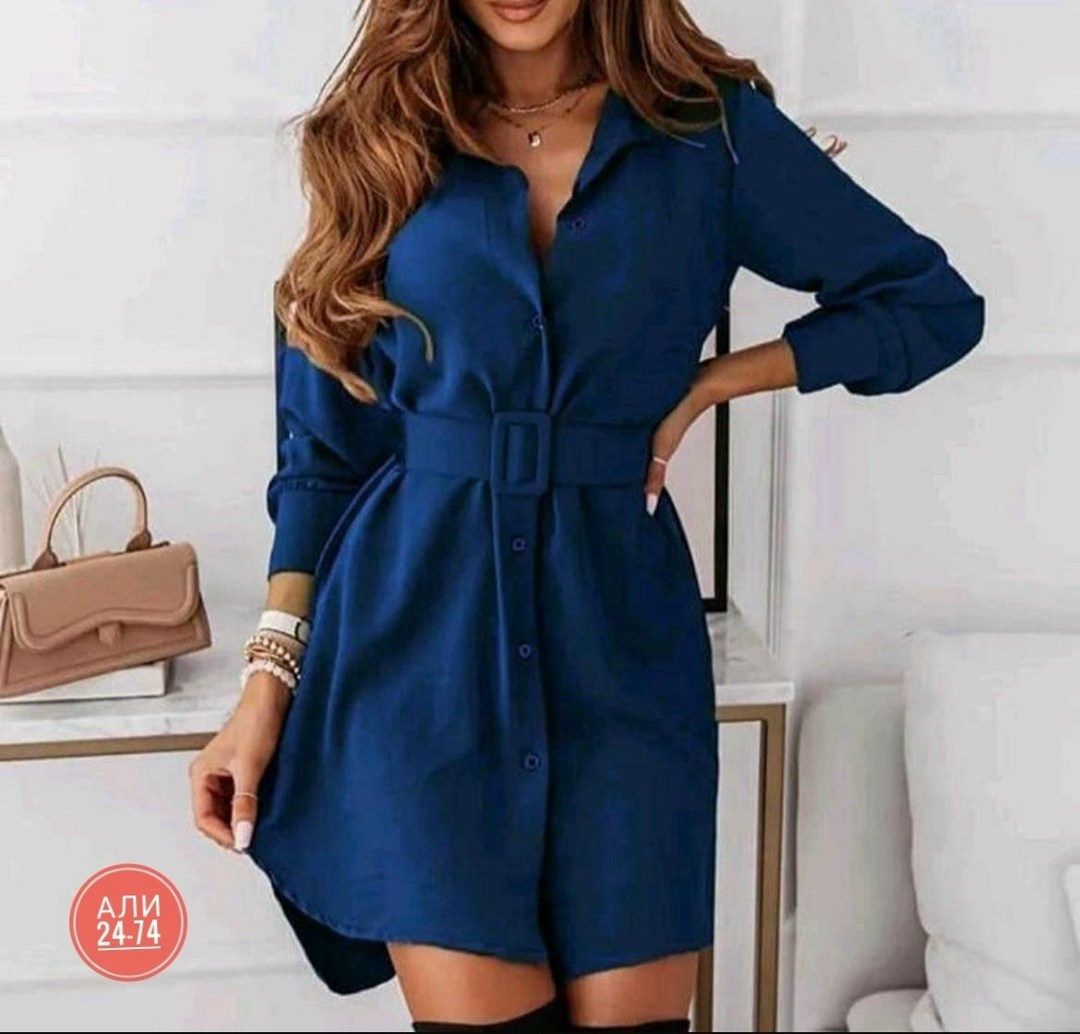 женское платье рубашка,платье с отложным воротником,платье рубашка с длинными рукавами,платье рубашка с поясом,платье рубашка зеленое