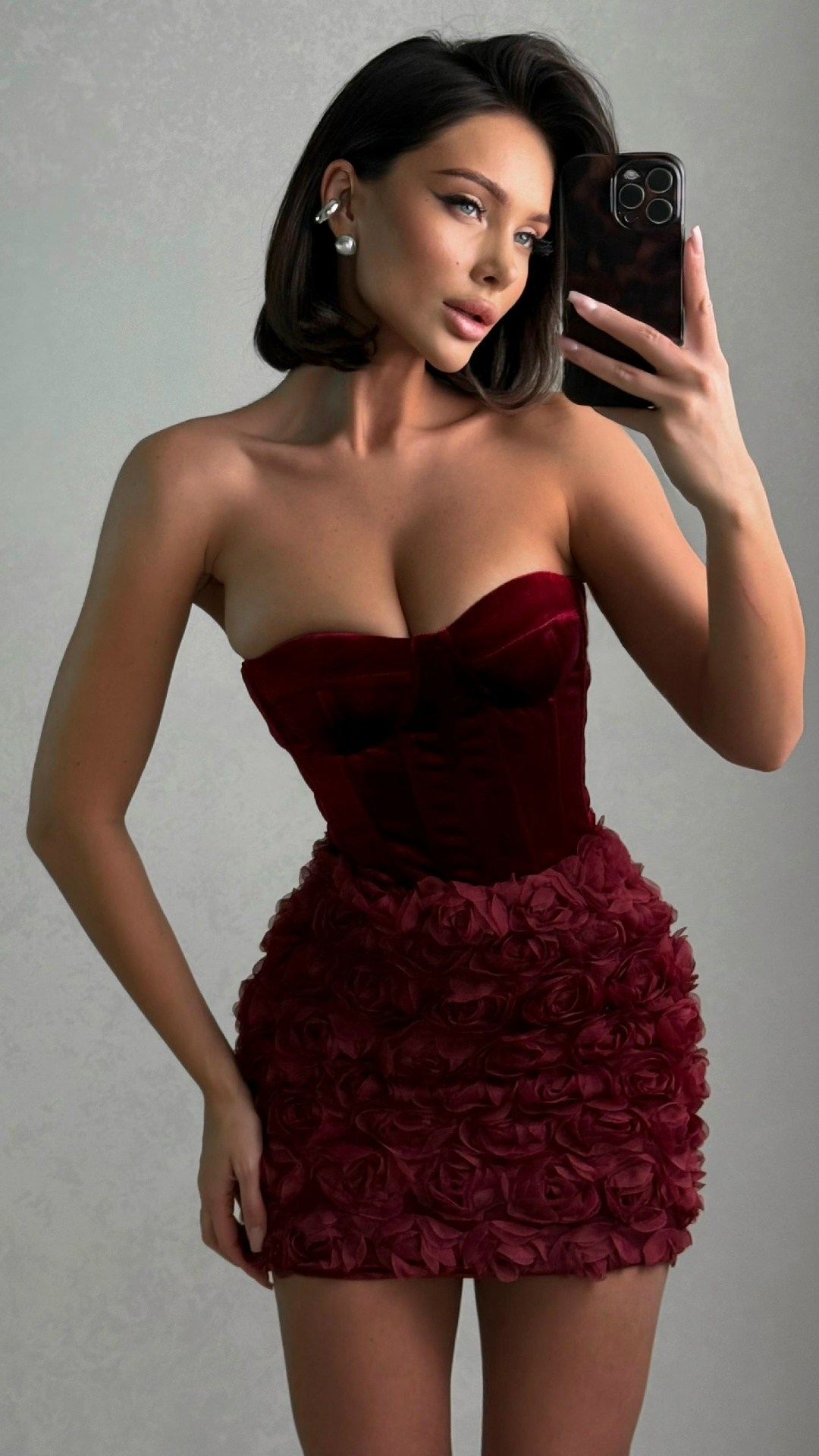 платье,сексуальное без бретелек 3d розовое цветочное флоки мини-платье,платье коктейльное,платье для выпускного вечера,женское платье