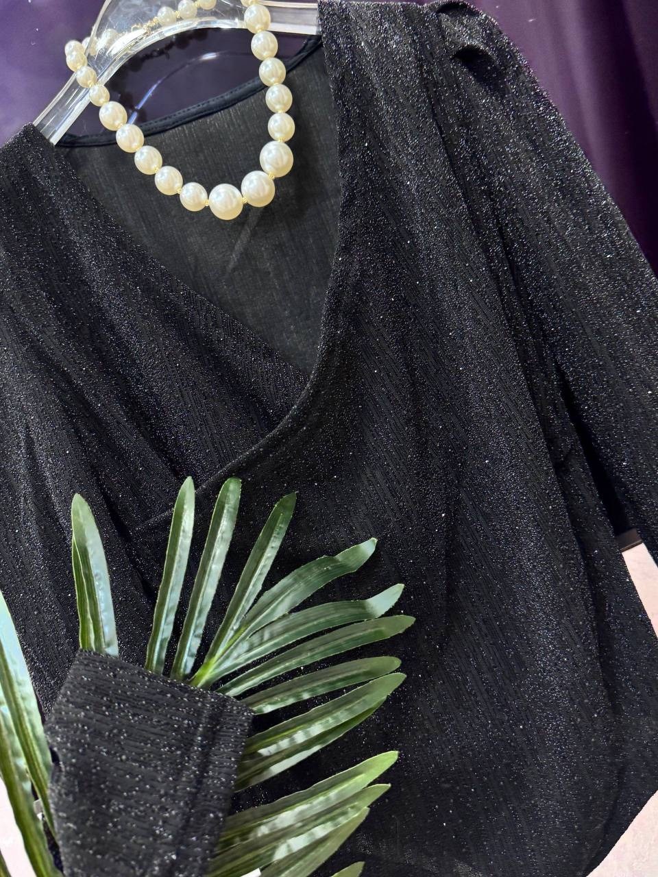 блестящая женская блуза с блестками с v-образным вырезом,женская сексуальная блестящая вечерняя трикотажная футболка с v-образным вырезом и люрексом,кофта с люрексом,женское платье с блестками,платье