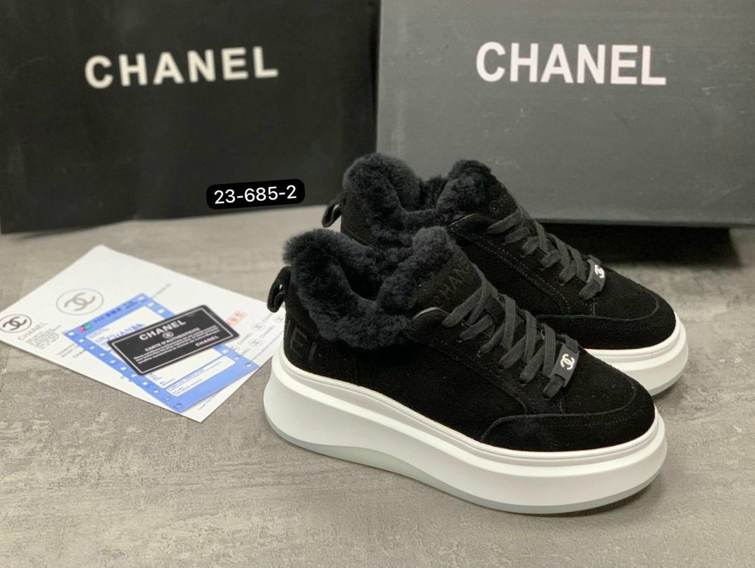 ,кеды chanel зимние premium shoes,кеды зимние chanel,женские кроссовки,кеды зимние/кроссовки теплые a9002-4m