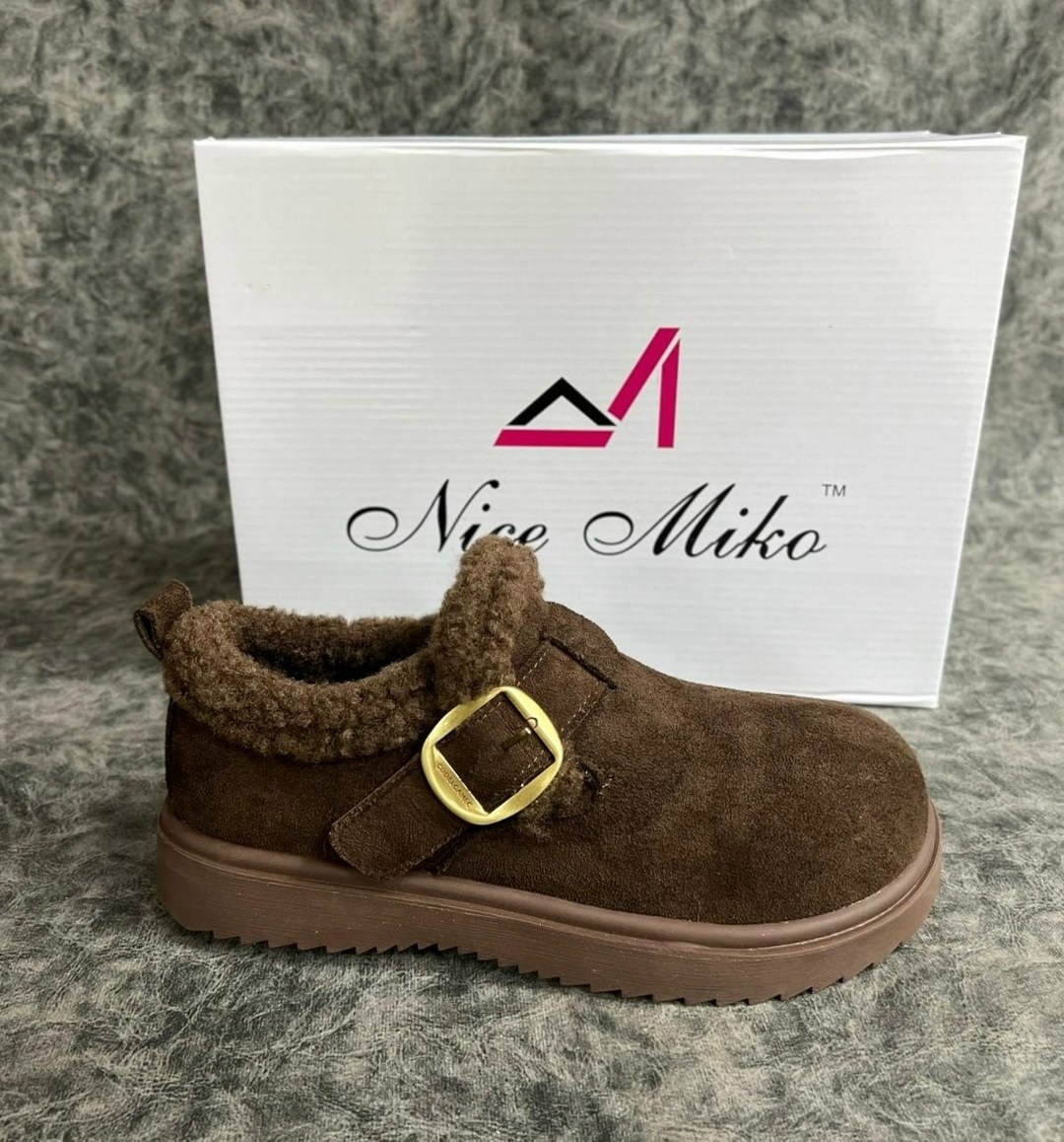 ,зимняя ,модные зимние новые женские короткие плюшевые полутапочки 2025 года,теплая ,зимняя женская