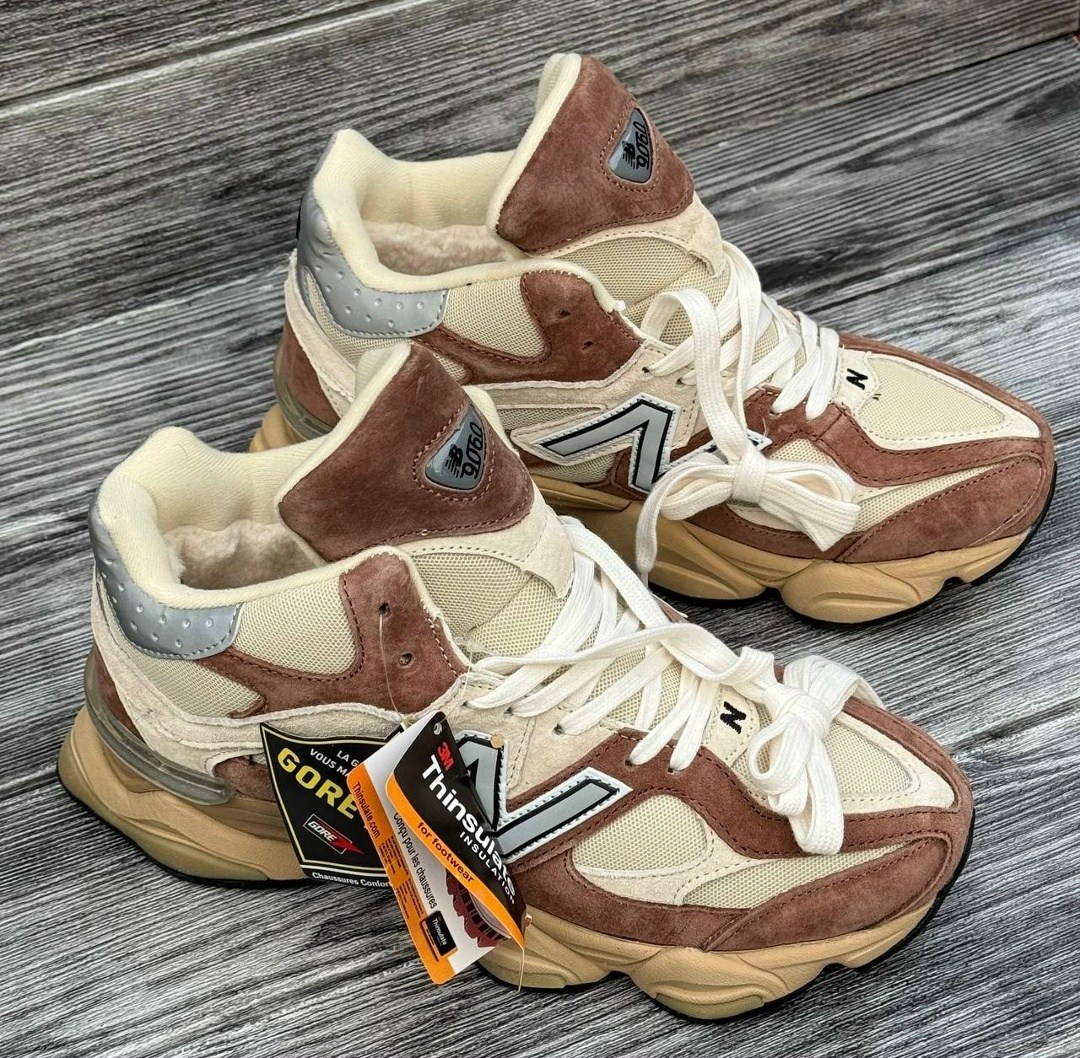 кроссовки new balance 9060,кроссовки new balance 9060 зимние,кроссовки new balance,зимние кроссовки new balance 9060 high цвет серый,зимние кроссовки new balance