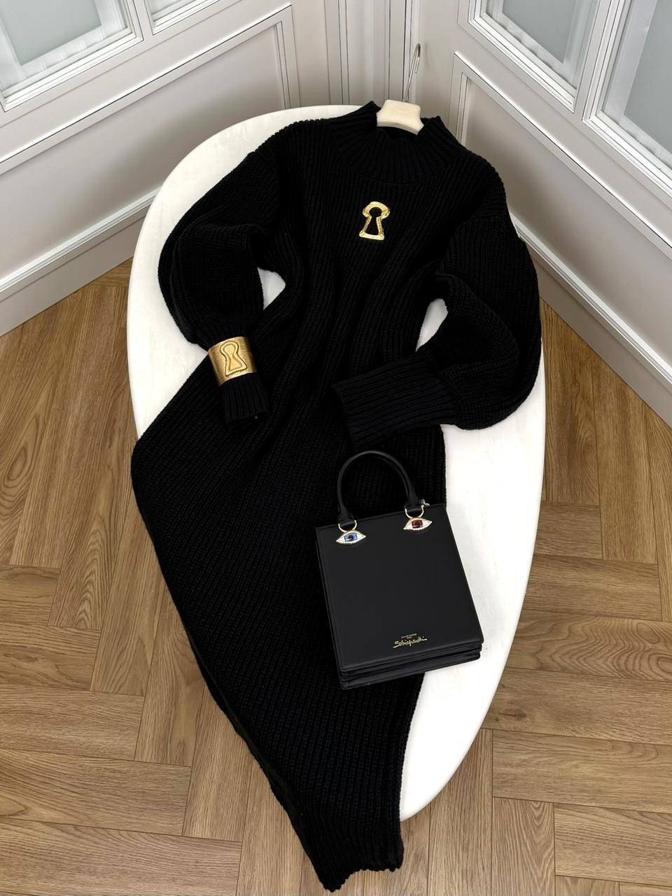 длинное вязаное платье,теплое платье,трикотажное платье,платье вязаное длинное оверсайз imperial manifesta collection,шерстяное платье