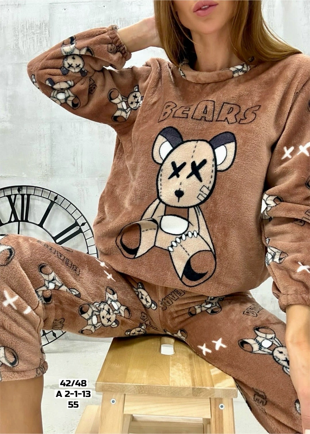 пижама женская теплая,пижама женская,модная пижама 2025,костюм теплый женский домашний пижама плюшевая,теплая пижама