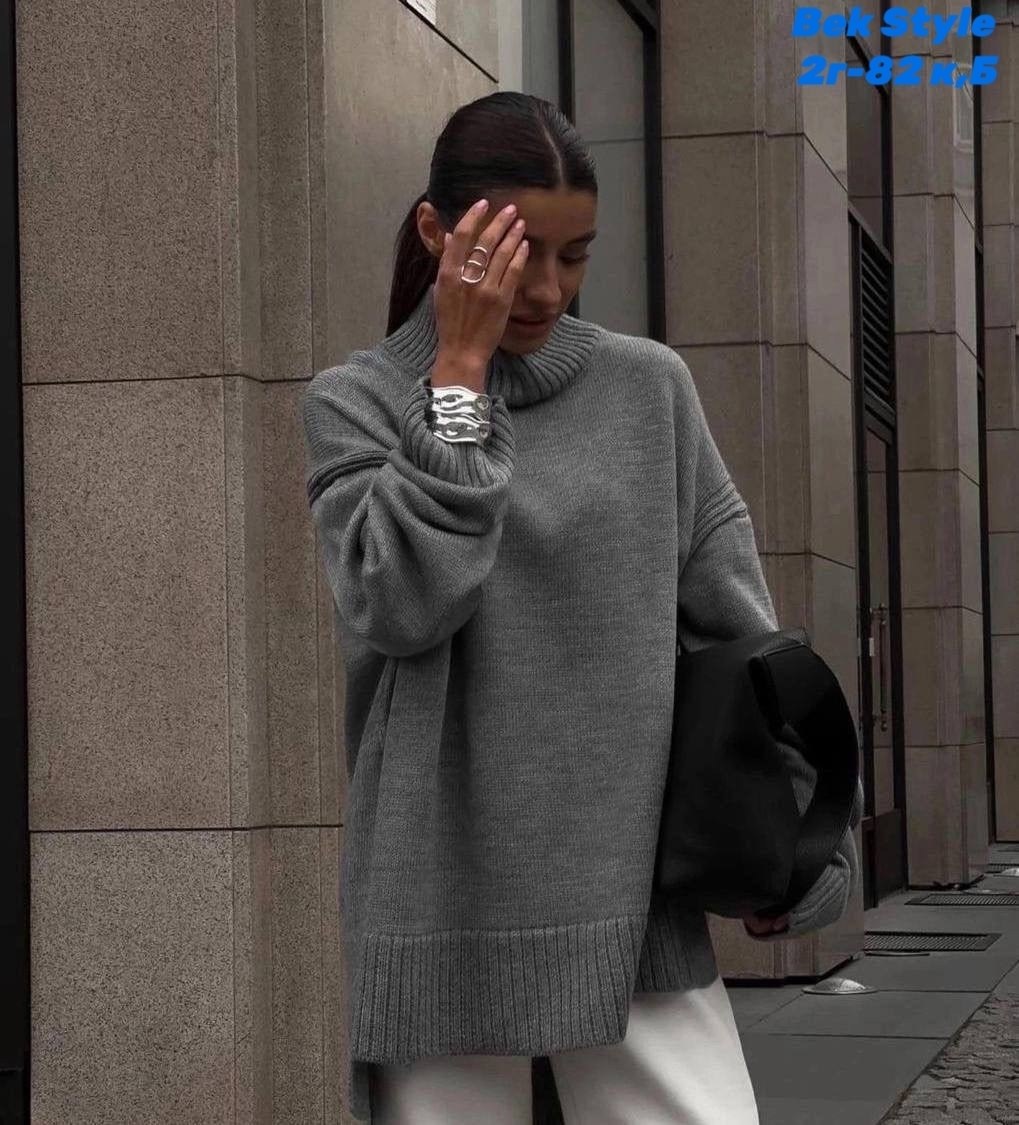 кофта с длинным рукавом вязаная туника оверсайз kissmarakesh,свитер удлиненный женский,кофта (оверсайз),свитер вязаный оверсайз с горлом sakhia цвет белый,свитер женский оверсайз