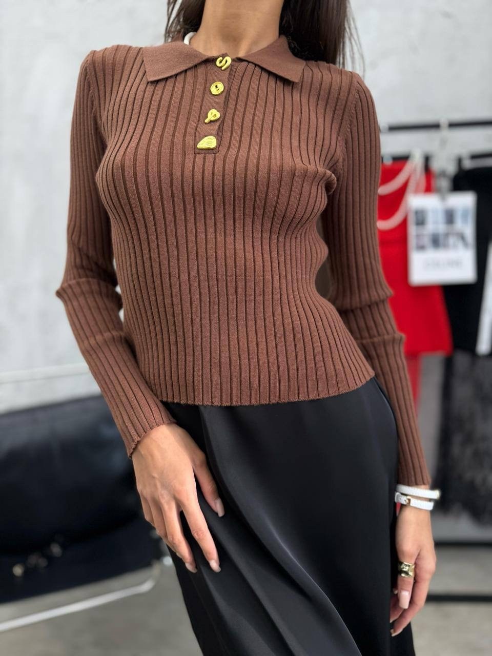 джемпер черный,джемпер женские,водолазка женская,водолазка с длинным рукавом в рубчик hx shop,трикотажное платье