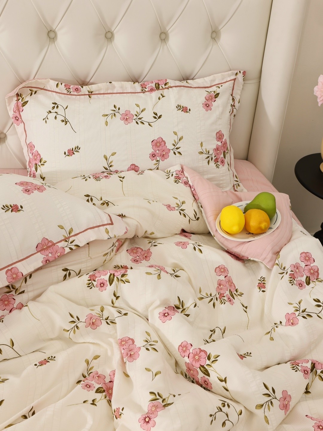 комплект постельное белья,комплект постельного белья семейный бязь розовые бутоны бежевый трехгорная мануфактура,постельное бельё,комплект постельного белья евро "розовые бутоны" трехгорная мануфактур