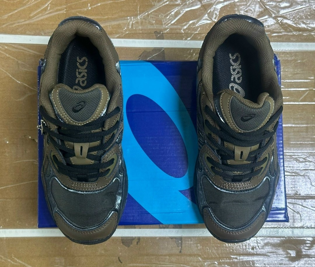 мужская  asics gel-nyc lifestyle темно коричневый,кроссовки,кроссовки asics,кроссовки гель nyc asics коричневый,кроссовки gel nyc asics