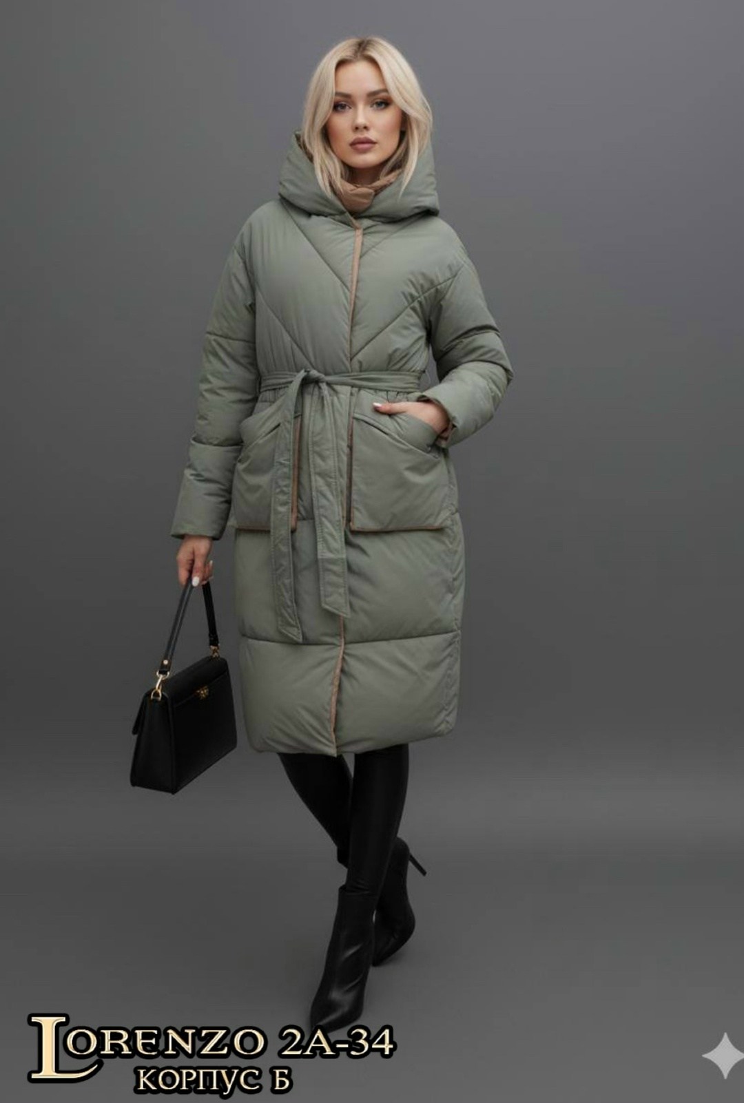 пальто утепленное молодежное зимнее женское светло-бежевого цвета,женский пуховик,пуховик,пальто утепленное молодежное зимнее женское светло-бежевого цвета 52356sb,светлый пуховик