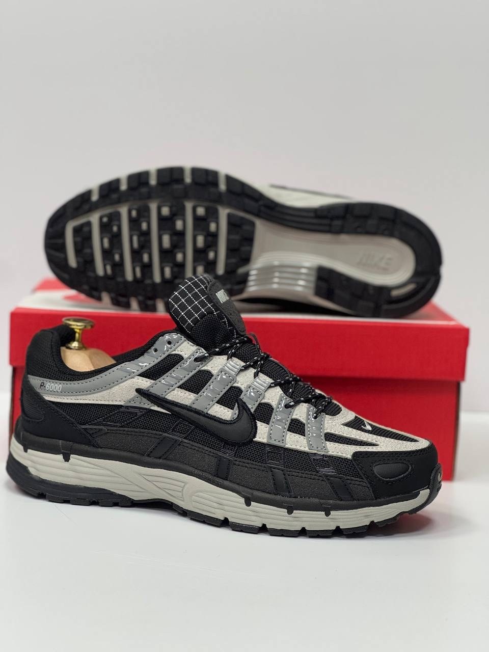 кроссовки p-6000 черно серые nike,кроссовки nike р-6000,кроссовки nike p-6000,кроссовки nike,кроссовки мужские p-6000 с низким верхом черный серый nike