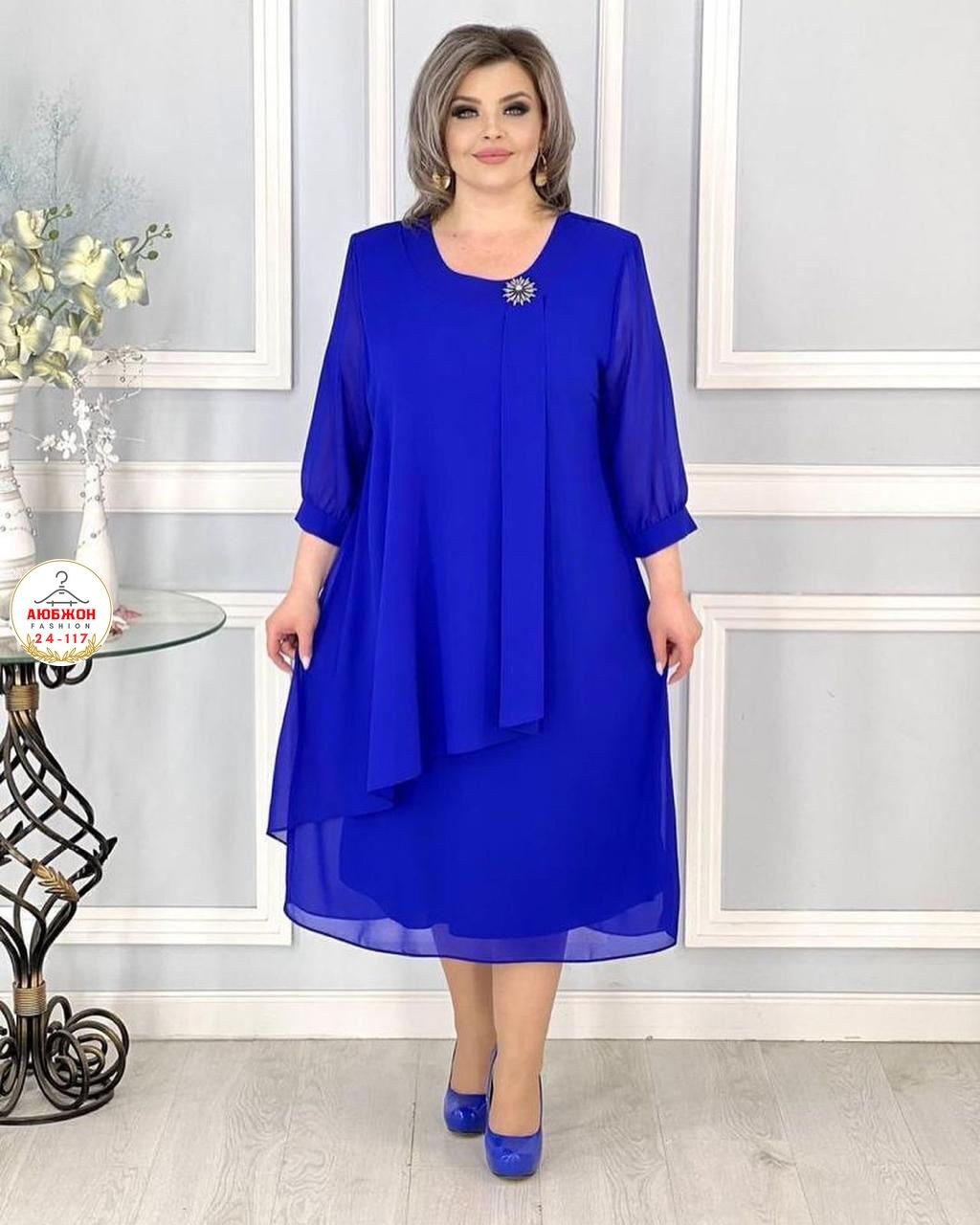 женское платье больших размеров,платье большие размеры,вечерние платья,женское платье из шифона,нарядное платье