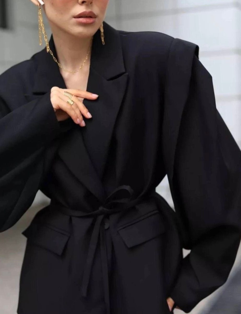 женский пиджак,пиджак с завязками,пиджак,женский пиджак оверсайз,жакет