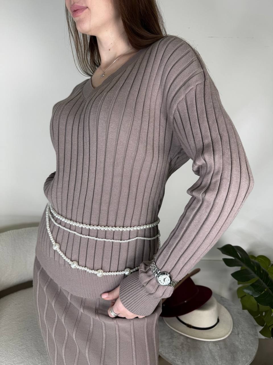 трикотажный костюм с юбкой,костюм с юбкой,костюм женский трикотажный с юбкой,костюм лапша с юбкой,костюм трикотажный с юбкой миди