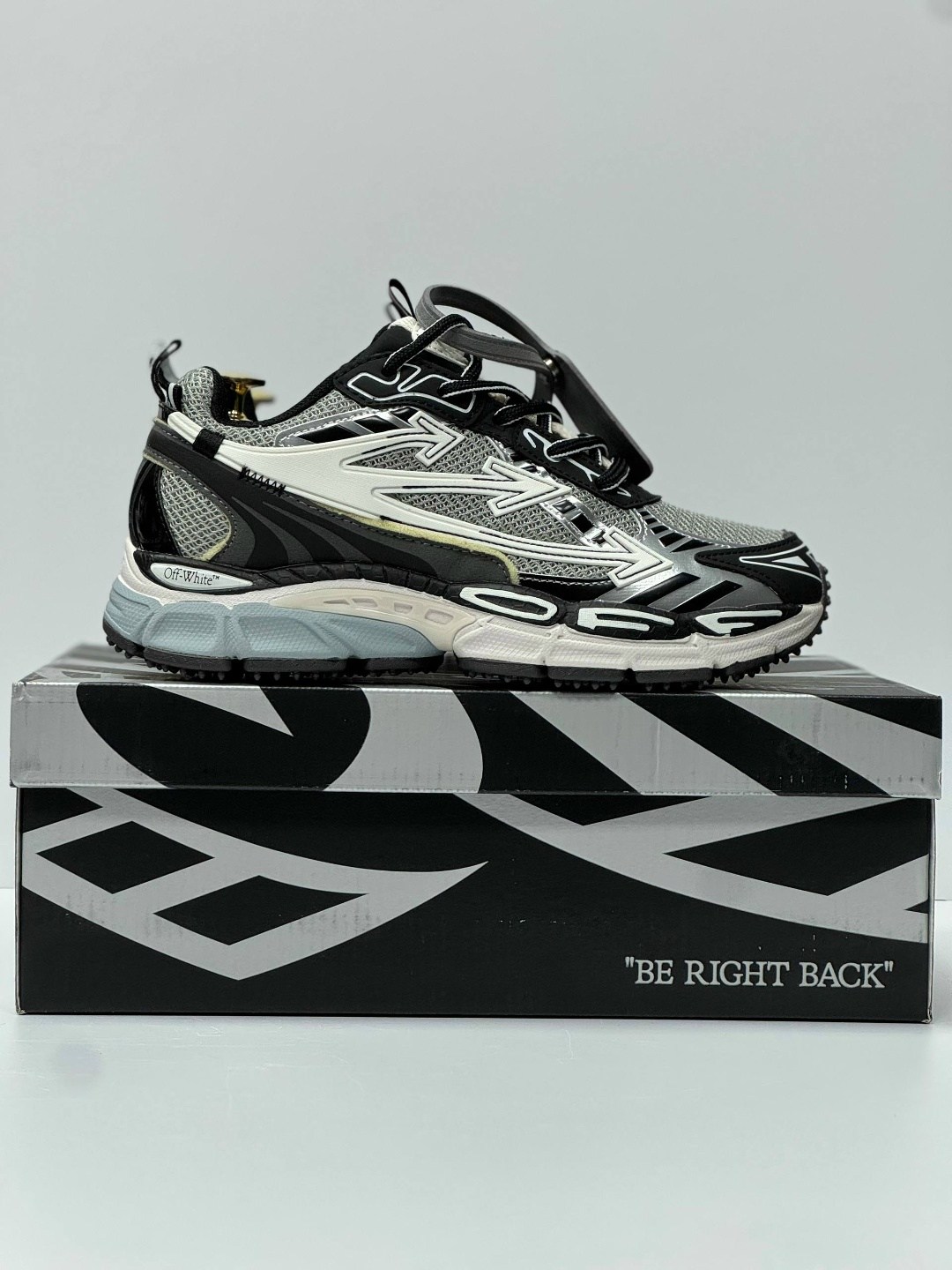 кроссовки off-white be right back,кроссовки off-white,кроссовки off white be right back серые,кроссовки,мужские кроссовки