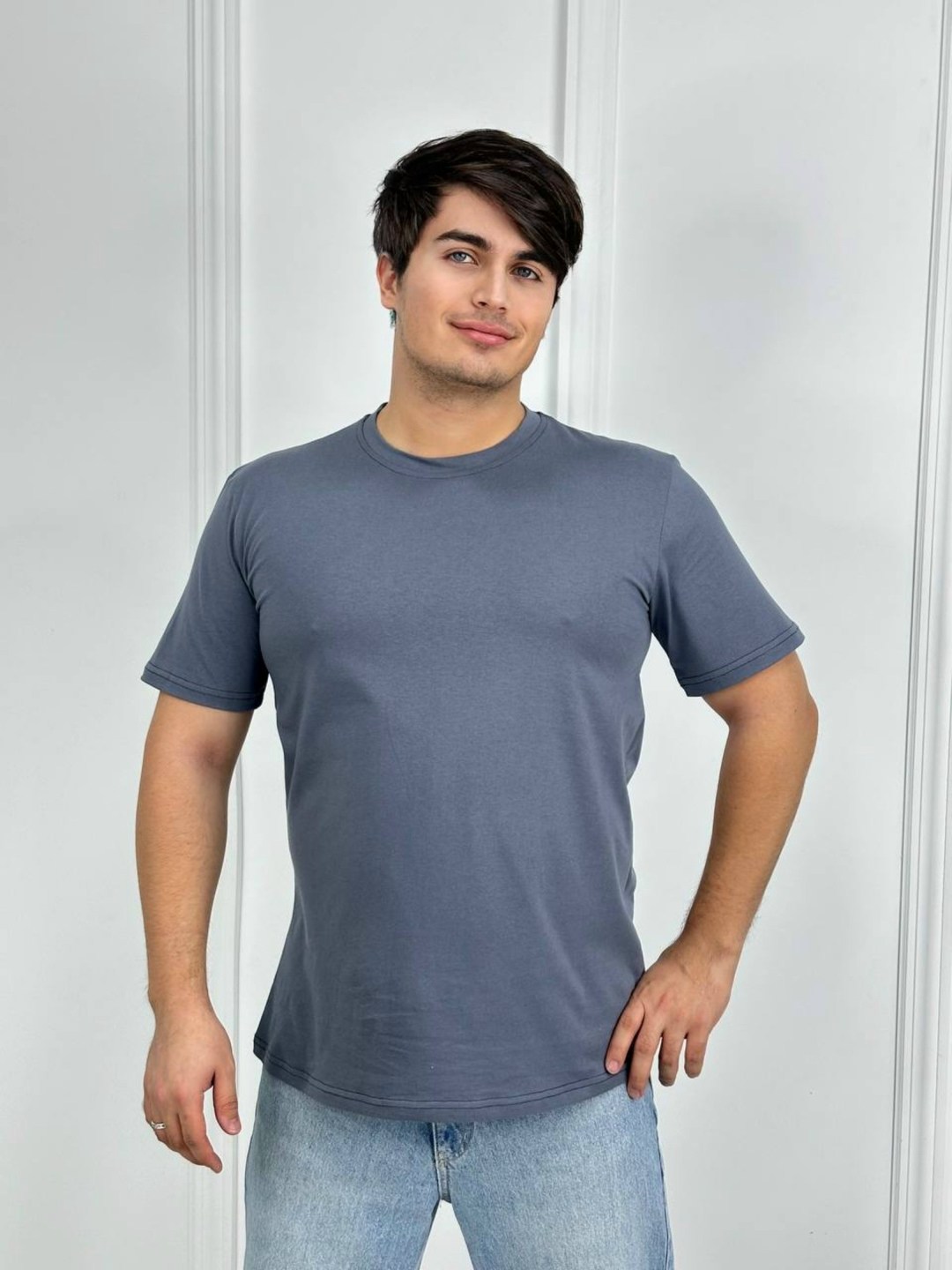 футболка мужская серая,футболка мужская однотонная,мужская футболка,футболки мужские больших размеров,универсальные футболки