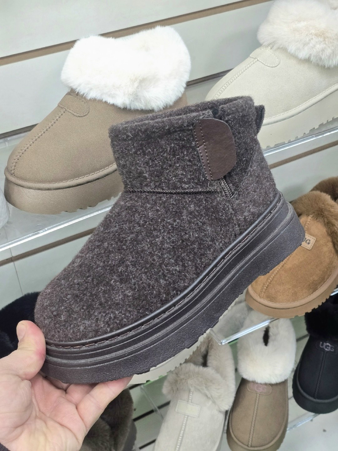 угги женские,,угги ugg зимние с мехом короткие на платформе,угги женские зимние,угги замш