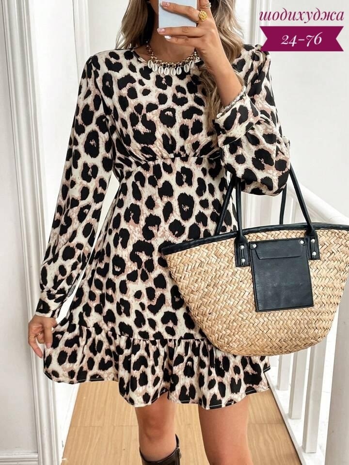платье женское леопардовое,платье с леопардовым принтом,платье женская,платье леопард,платье леопардовое