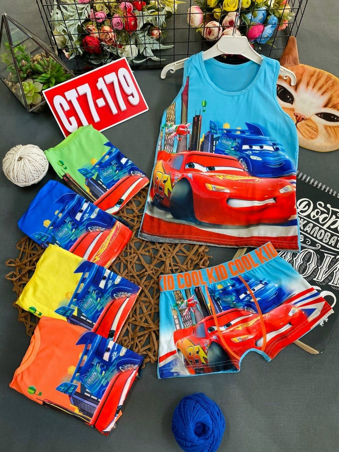 комплект детского нижнего белья,белье детское комплект,комплекты для мальчика,комплект нижнего белья микки маус,детские нижнее белье