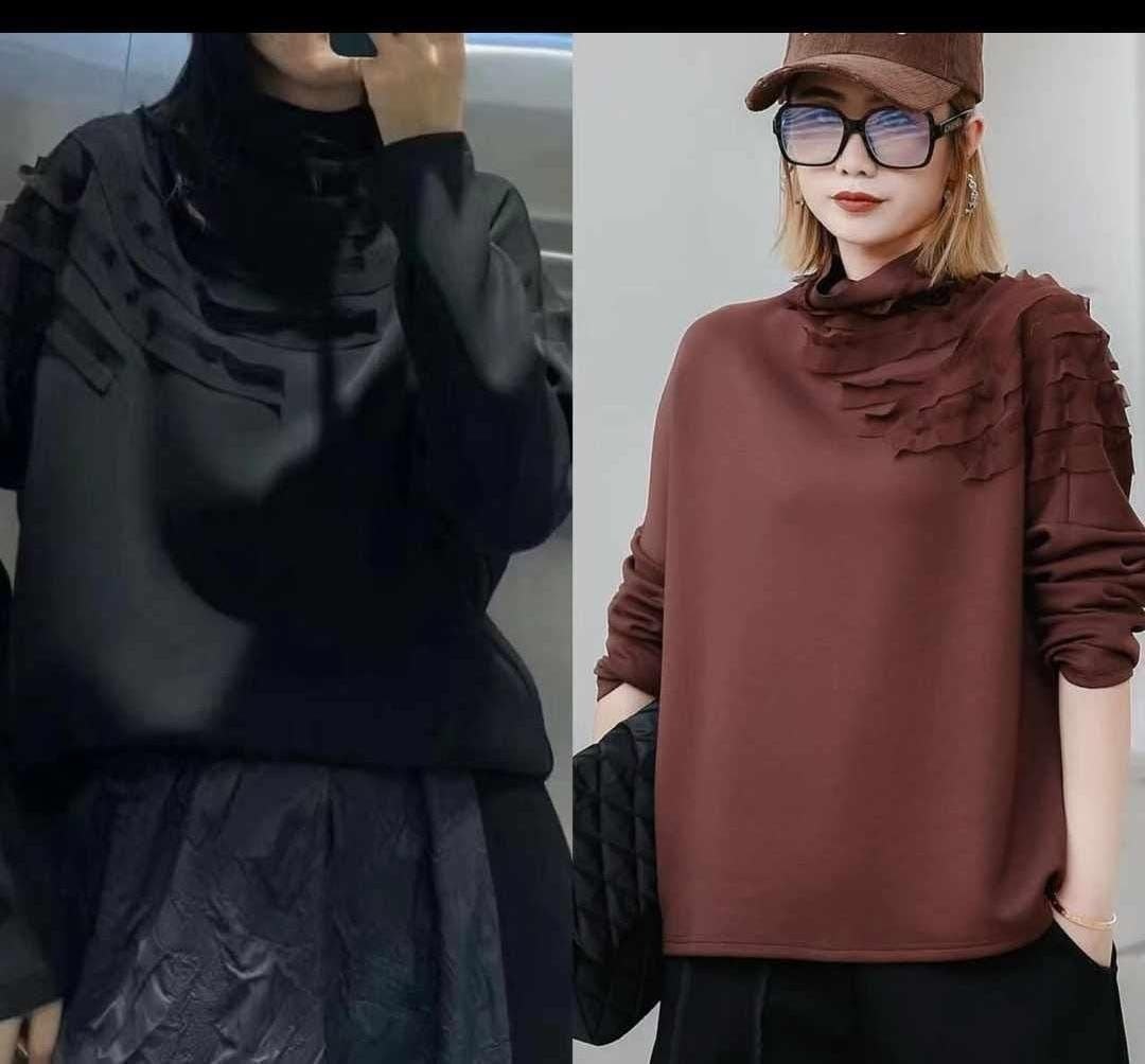 стильные блузки,блузка с широкими рукавами,женская блузка,толстовка женская,свитшот с высоким воротником