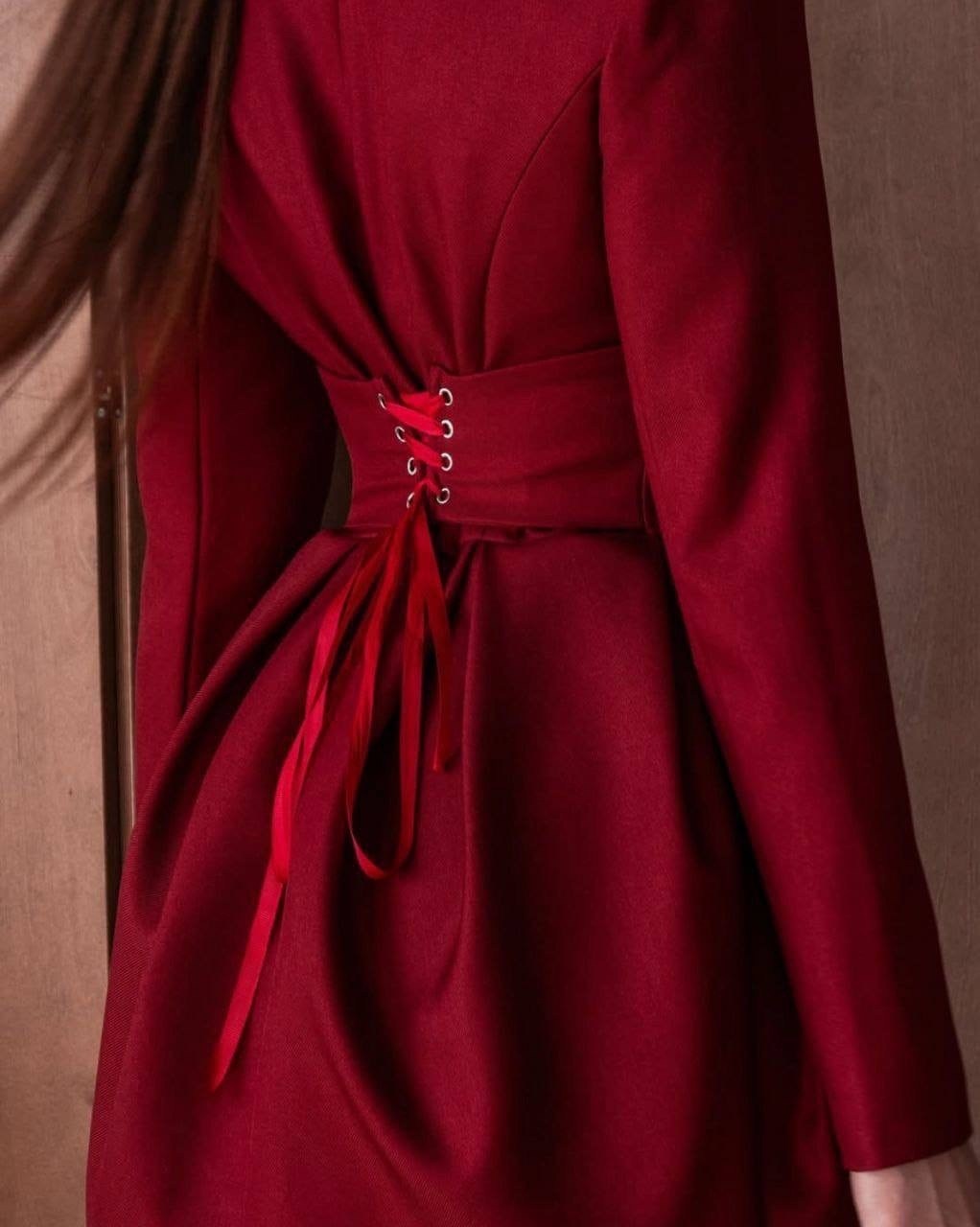 модное платье,пиджак удлиненный, приталенный с баской miaty 344753769,платье пиджак,пиджак приталенный