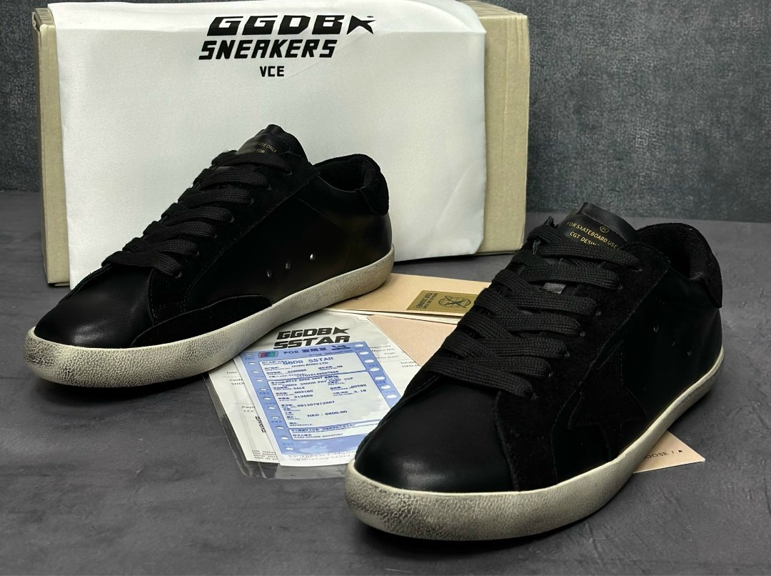 кроссовки golden goose wmns superstar черный,golden goose кеды super star черный,черные кроссовки super-star golden goose,кожаные низкие кеды hi star 90100 с логотипом golden goose черный,кеды hi star