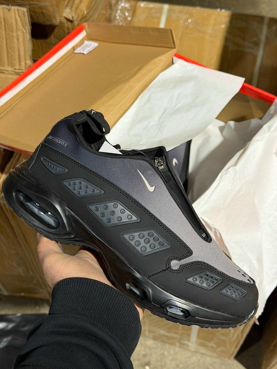 кроссовки,nike air max sndr gore-tex “black”,мужские кроссовки,кроссовки nike air max,nike air max sndr gore-tex black fz4238-001