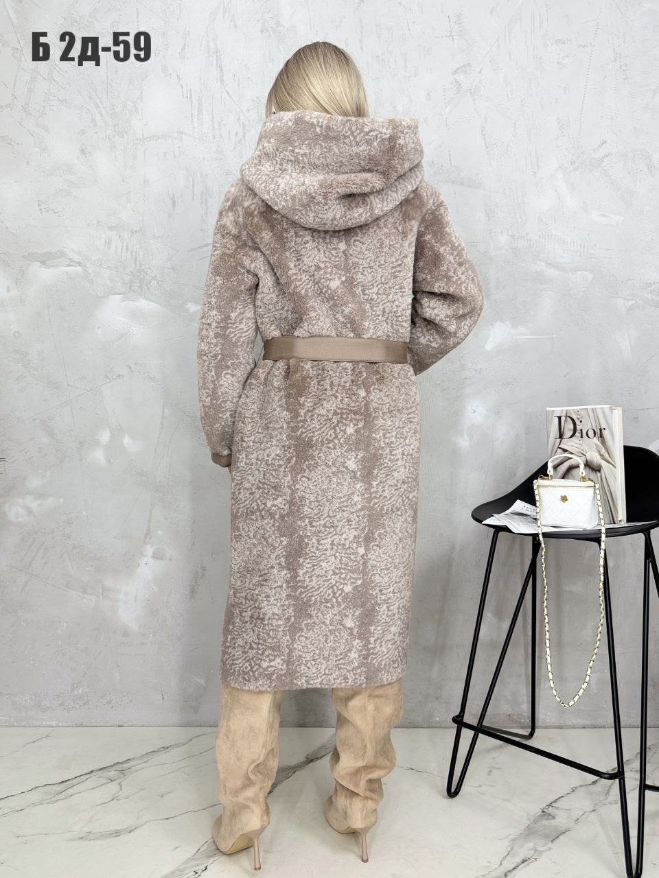 шерстяная шуба тедди,шуба тедди с капюшоном и накладными карманами в цвете мокко,шуба женская,шубка,пальто женские