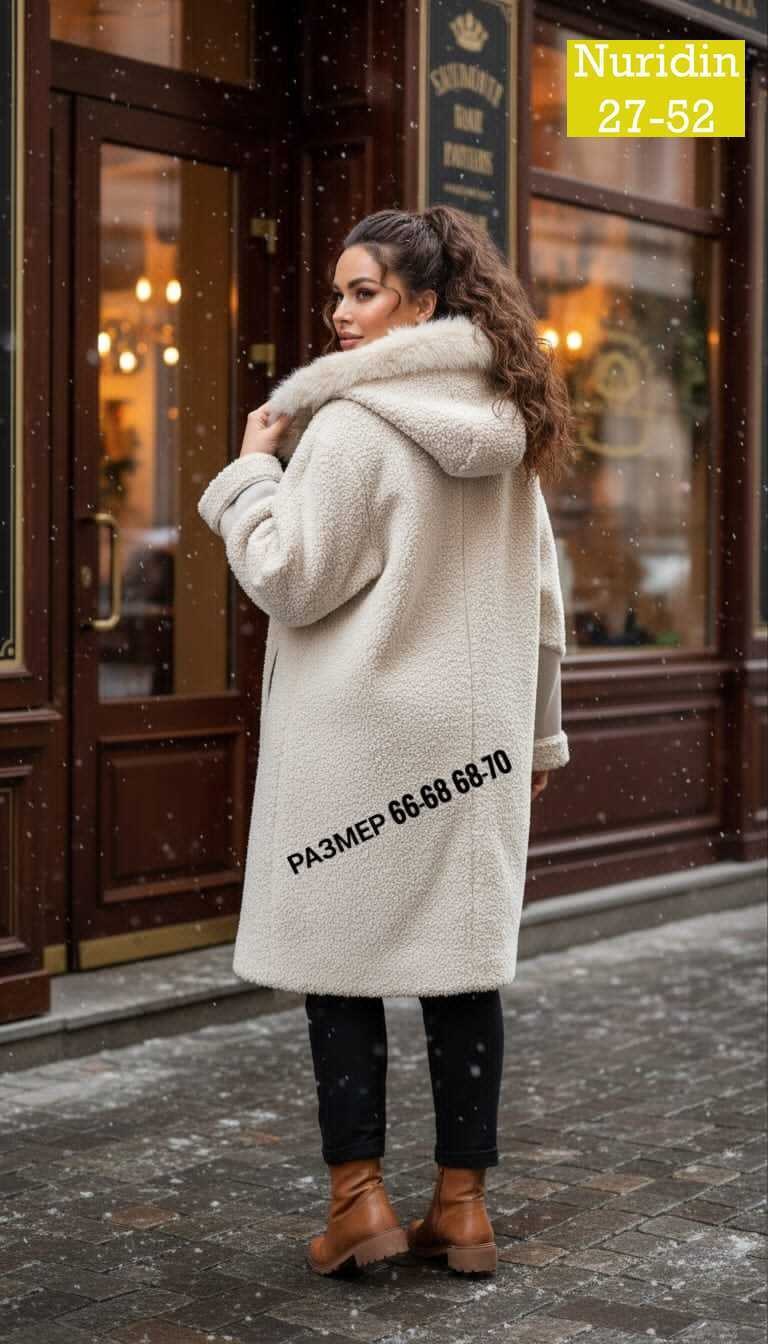 дублёнка из натурального мех двухсторонний,пальто женское альпака,женская верхняя одежда,пальто альпака,женская дубленка больших размеров