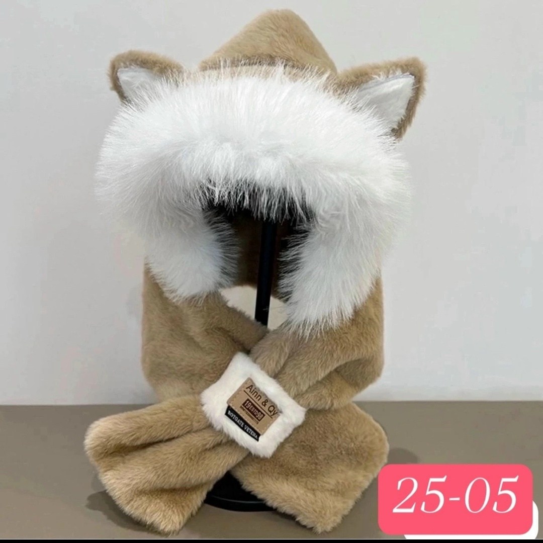 шапка с шарфом,зимние теплые шапки,плюшевая шапка,шапки с ушами,комплект шапка шарф