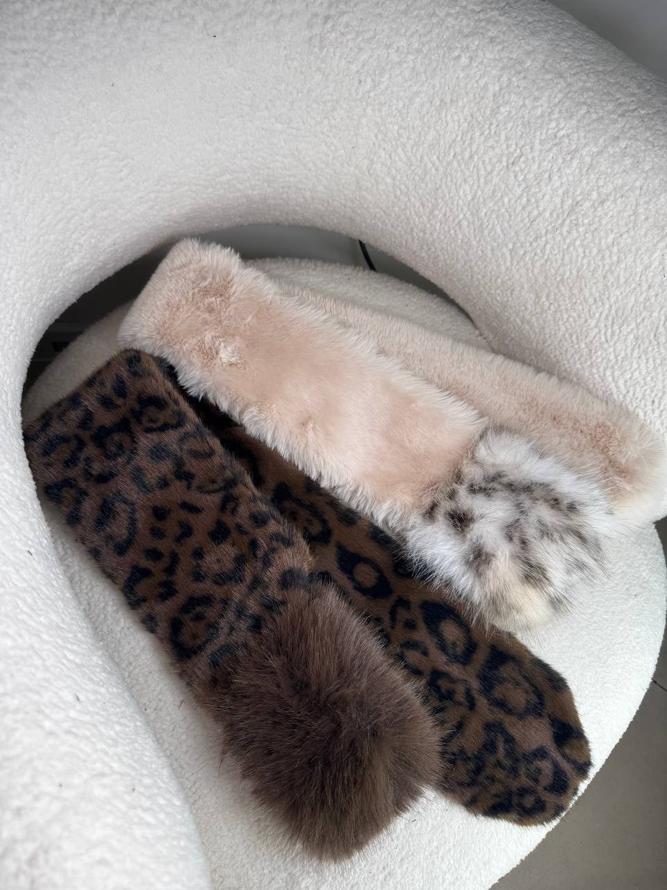 шарф меховой,шарф леопардовый,теплые шарфы,леопардовый мех,зимние теплые шарфы