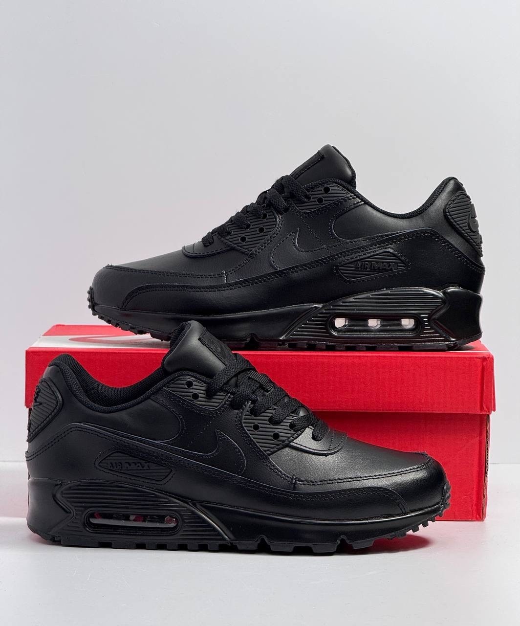 nike air max 90 leather black,nike air max 90 leather,кроссовки nike air max 90,кроссовки,nike air max 90 черные
