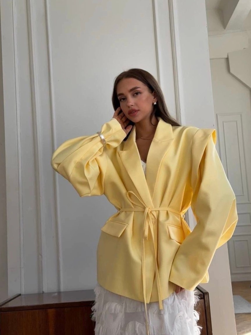 женский пиджак,пиджак с завязками,пиджак,женский пиджак оверсайз,жакет