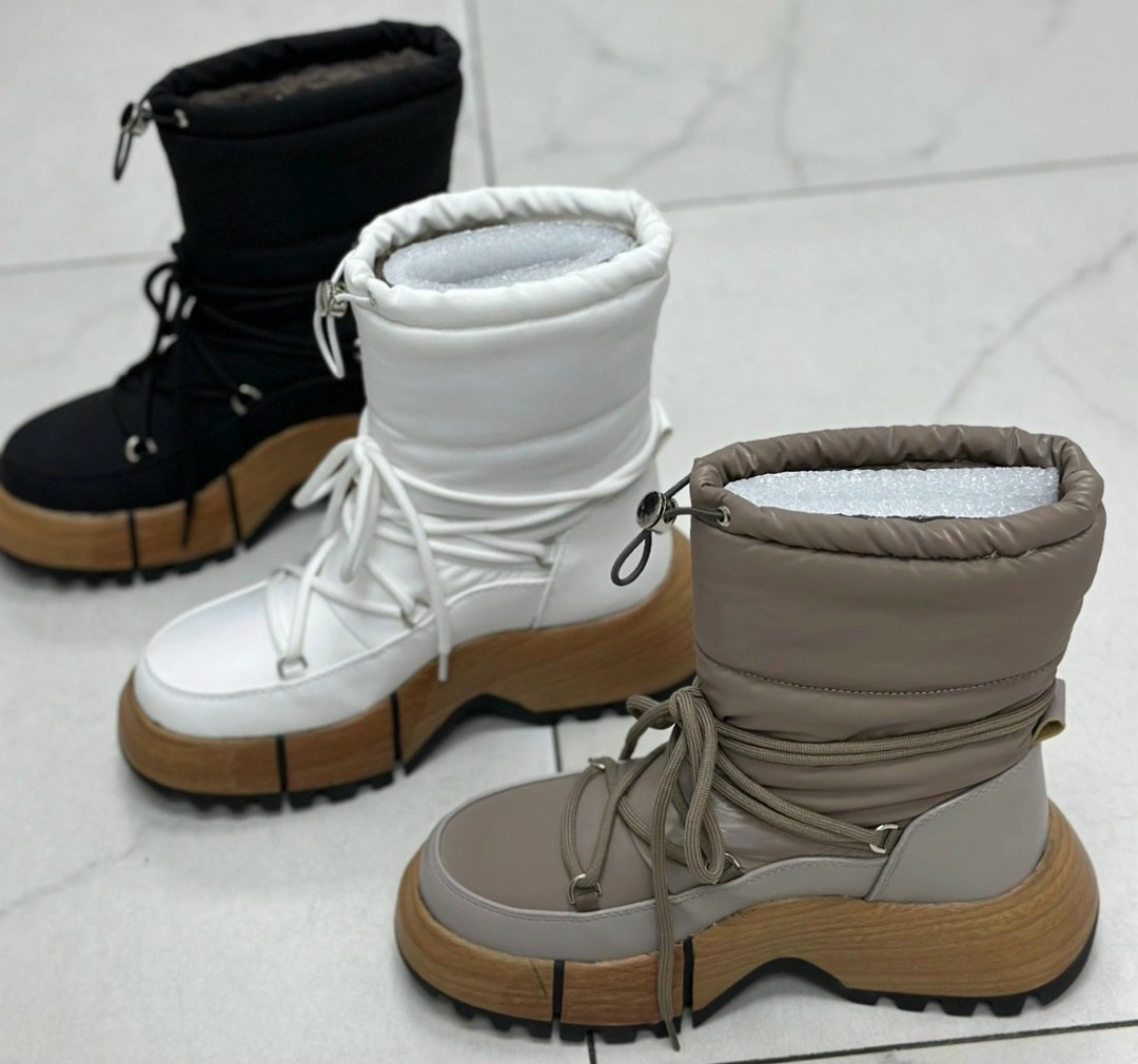 ,дутики женские,дутики,дутики луноходы,дутики зимние на платформе elegant dream