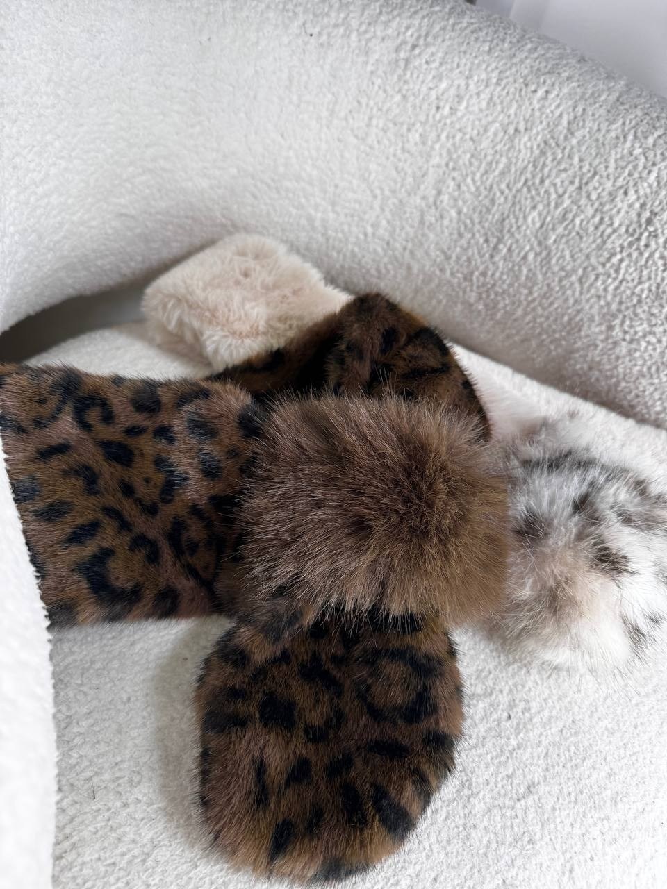 шарф меховой,шарф леопардовый,теплые шарфы,леопардовый мех,зимние теплые шарфы