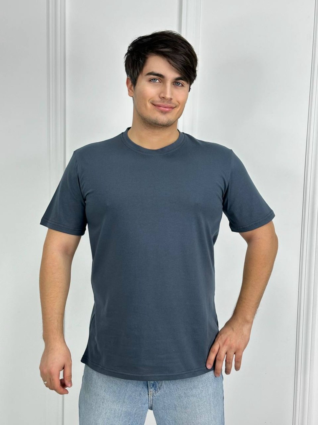 футболка мужская серая,футболка мужская однотонная,мужская футболка,футболки мужские больших размеров,универсальные футболки