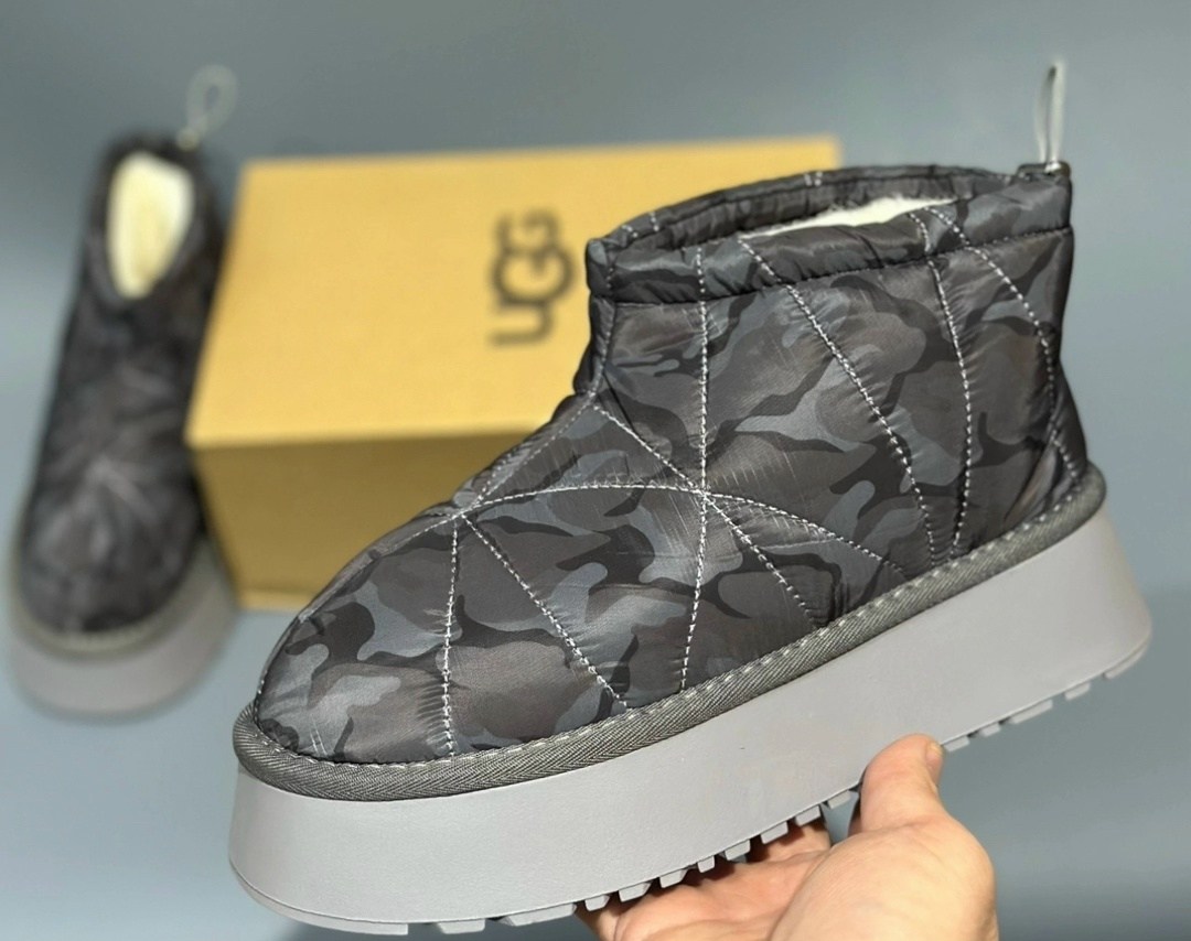 дутики на высокой платформе угги lavshe,угги дутики зимние короткие на высокой подошве угги женские,,короткие утепленные угги ботинки с мехом, женская зимняя