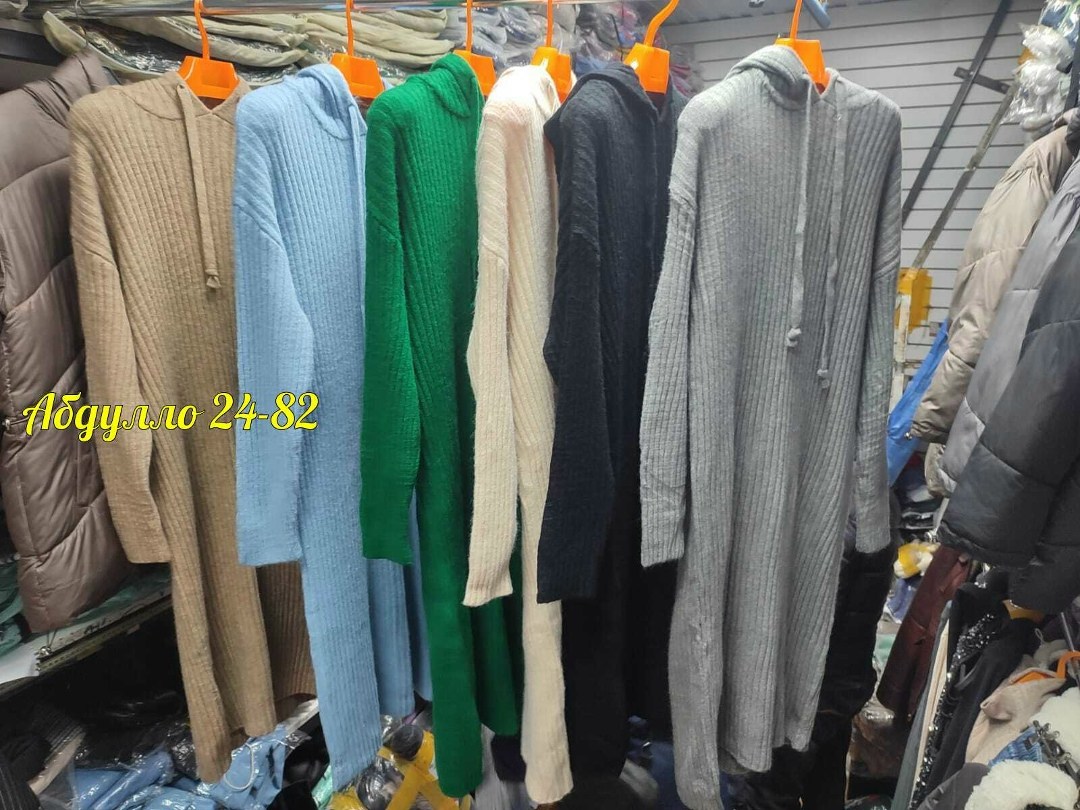 платье вязаное женское,вязаное платье,трикотажное платье с капюшоном,теплое платье с капюшоном,платье женская