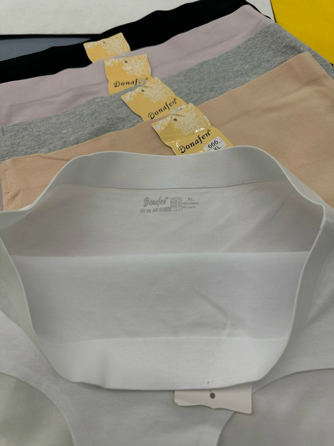 miiow / трусы женские, хлопковые, высокая талия, комплект 4 шт,трусы женские,трусы бесшовные,трусики бесшовные,женские бесшовные трусы