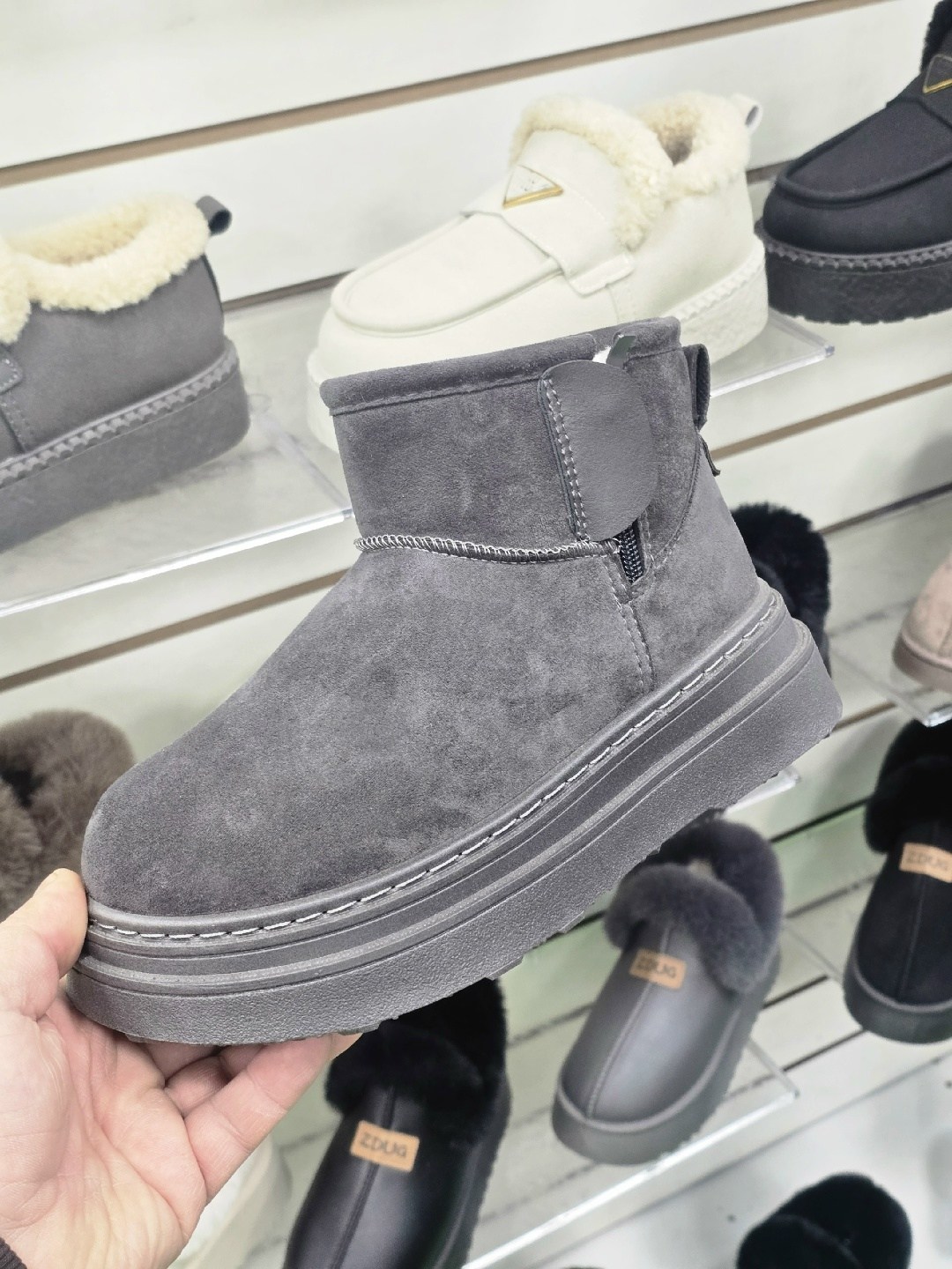 угги женские,,угги ugg зимние с мехом короткие на платформе,угги женские зимние,угги замш
