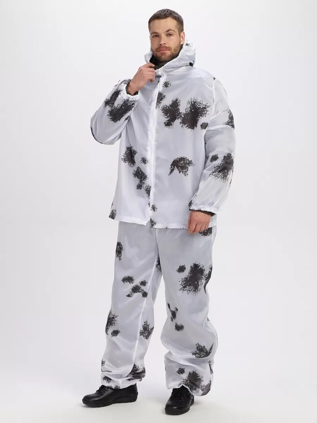 костюм маскировочный маскхалат katran вьюга шёлк клякса,маскхалат клякса,костюм маскировочный маскхалат белый,костюм маскировочный клякса,костюм маскировочный клякса белый