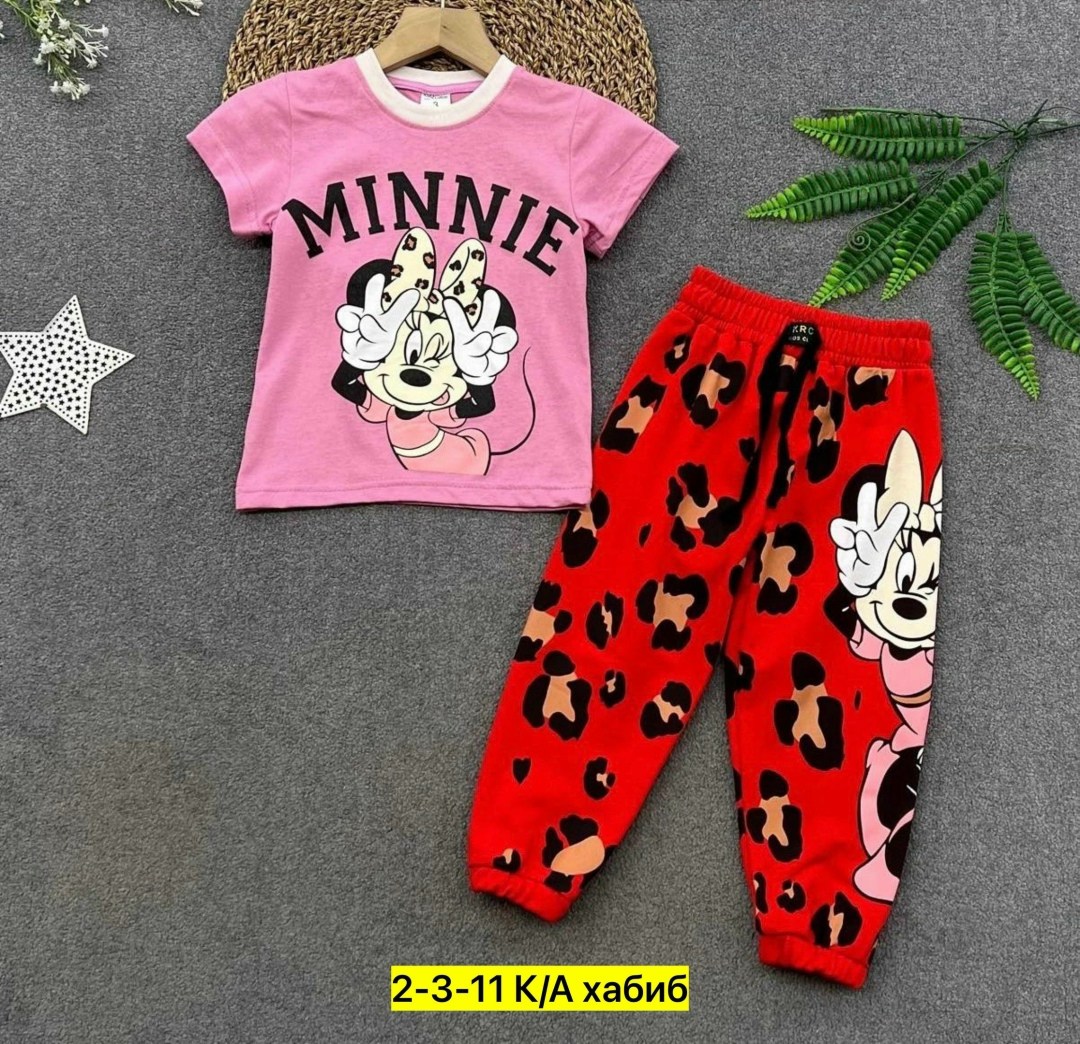 костюм детский минни,костюм детский для девочек,костюм для девочек,детские костюмы,костюм двойка для девочек